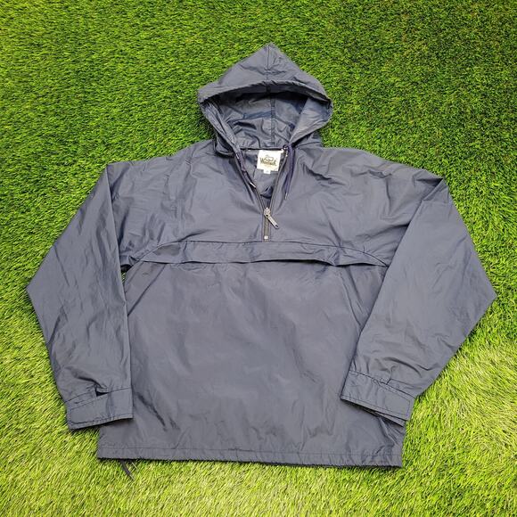 Vintage 80s Woolrich Anork Jacket S 21x25 Windbreaker Baggy - Picture 1 of 15